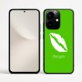 כיסוי בעיצוב אישי עם השם שלך לדגם - Realme Narzo 70 Pro 5G בעיצוב שפתיים - נשיקה