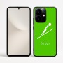 כיסוי בעיצוב אישי עם השם שלך לדגם - Realme Narzo 70 Pro 5G בעיצוב קפיצת סקי אולימפית