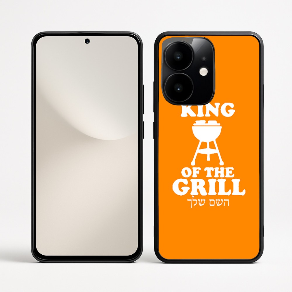 כיסוי בעיצוב אישי עם השם שלך לדגם - Realme Narzo 70 Pro 5G בעיצוב מלך הגריל
