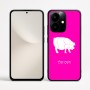 כיסוי בעיצוב אישי עם השם שלך לדגם - Realme Narzo 70 Pro 5G בעיצוב חזיר
