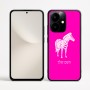 כיסוי בעיצוב אישי עם השם שלך לדגם - Realme Narzo 70 Pro 5G בעיצוב זברה