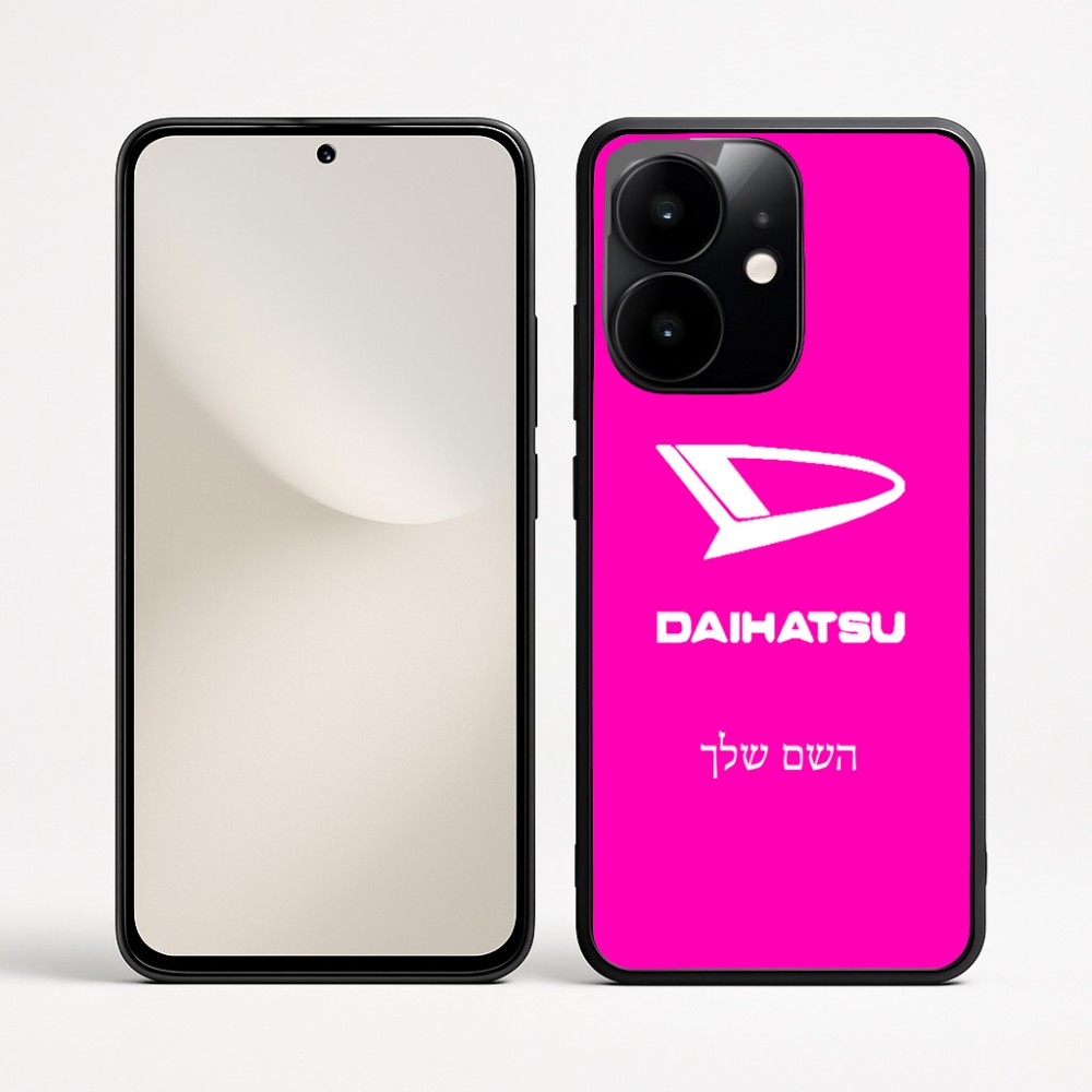 כיסוי בעיצוב אישי עם השם שלך לדגם - Realme Narzo 70 Pro 5G בעיצוב דייהטסו