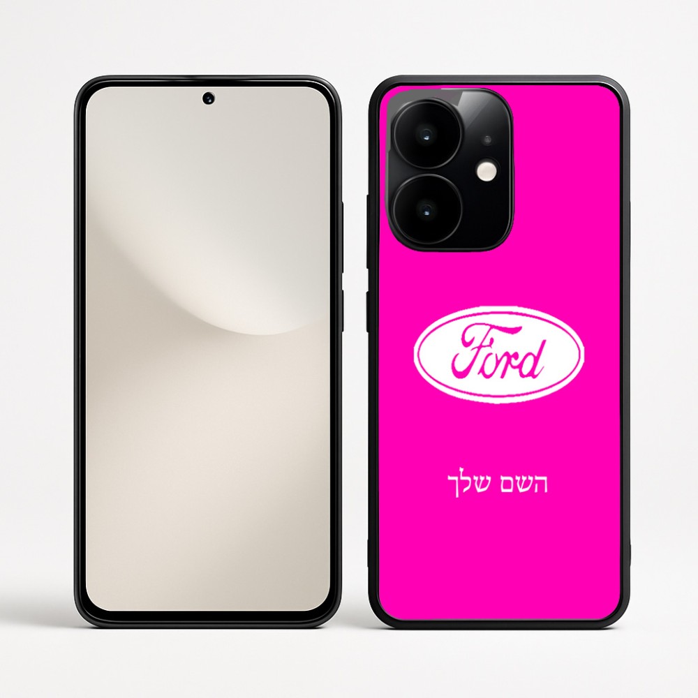 כיסוי בעיצוב אישי עם השם שלך לדגם - Realme Narzo 70 Pro 5G בעיצוב לחצות