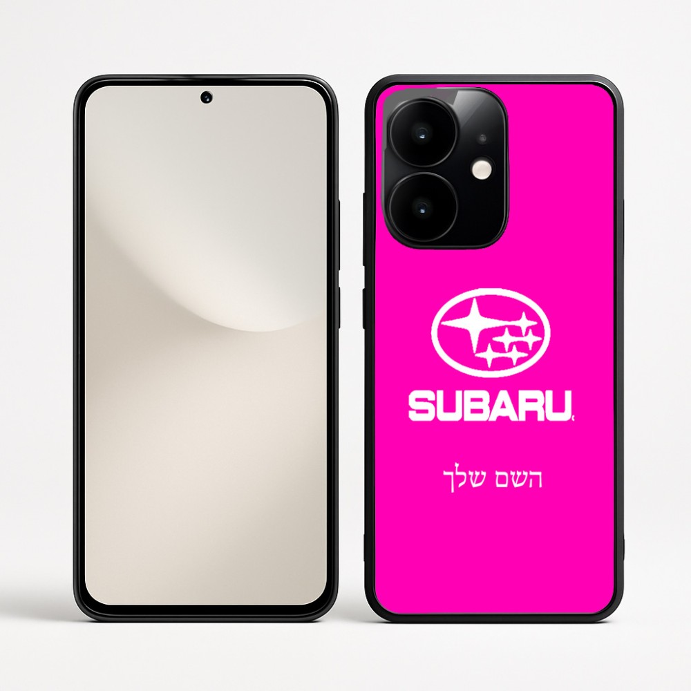 כיסוי בעיצוב אישי עם השם שלך לדגם - Realme Narzo 70 Pro 5G בעיצוב סובארו