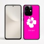 כיסוי בעיצוב אישי עם השם שלך לדגם - Realme Narzo 70 Pro 5G בעיצוב פרח היביסקוס