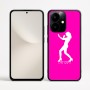 כיסוי בעיצוב אישי עם השם שלך לדגם - Realme Narzo 70 Pro 5G בעיצוב אישה מגוננת