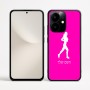 כיסוי בעיצוב אישי עם השם שלך לדגם - Realme Narzo 70 Pro 5G בעיצוב רץ רץ אישה