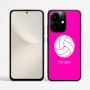 כיסוי בעיצוב אישי עם השם שלך לדגם - Realme Narzo 70 Pro 5G בעיצוב כדור כדורעף