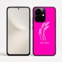 כיסוי בעיצוב אישי עם השם שלך לדגם - Realme Narzo 70 Pro 5G בעיצוב חיטה גלית זהב