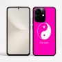 כיסוי בעיצוב אישי עם השם שלך לדגם - Realme Narzo 70 Pro 5G בעיצוב סמל יינג יאנג
