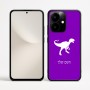 כיסוי בעיצוב אישי עם השם שלך לדגם - Realme Narzo 70 Pro 5G בעיצוב דינוזאור