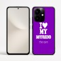 כיסוי בעיצוב אישי עם השם שלך לדגם - Realme Narzo 70 Pro 5G בעיצוב אוהבת את החבר שלי