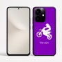 כיסוי בעיצוב אישי עם השם שלך לדגם - Realme Narzo 70 Pro 5G בעיצוב מוטוקרוס