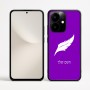 כיסוי בעיצוב אישי עם השם שלך לדגם - Realme Narzo 70 Pro 5G בעיצוב נוצת נוצה