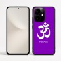 כיסוי בעיצוב אישי עם השם שלך לדגם - Realme Narzo 70 Pro 5G בעיצוב סמל אום