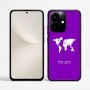 כיסוי בעיצוב אישי עם השם שלך לדגם - Realme Narzo 70 Pro 5G בעיצוב מפת העולם