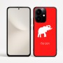 כיסוי בעיצוב אישי עם השם שלך לדגם - Realme Narzo 70 Pro 5G בעיצוב פיל