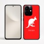 כיסוי בעיצוב אישי עם השם שלך לדגם - Realme Narzo 70 Pro 5G בעיצוב קנגורו