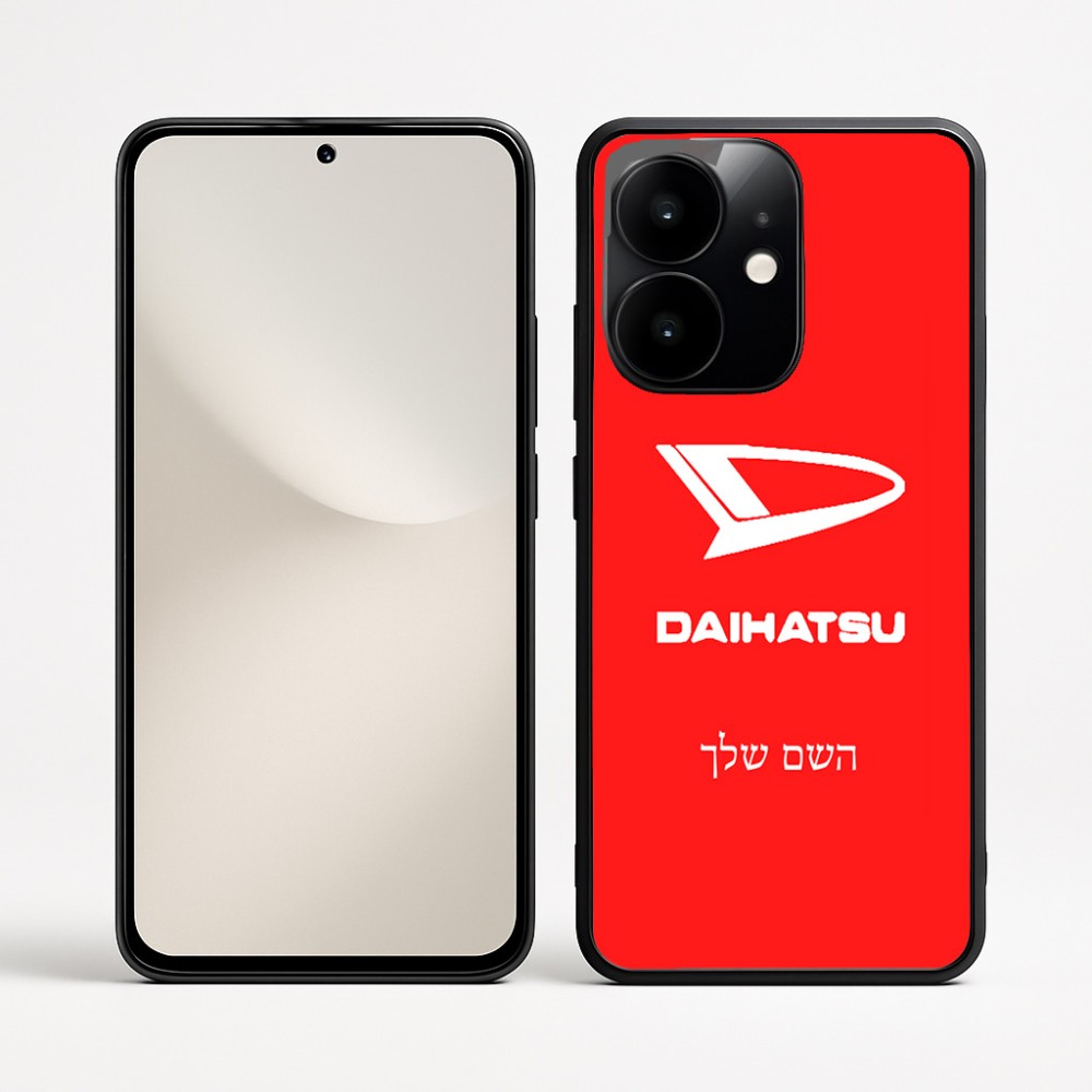 כיסוי בעיצוב אישי עם השם שלך לדגם - Realme Narzo 70 Pro 5G בעיצוב דייהטסו