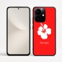 כיסוי בעיצוב אישי עם השם שלך לדגם - Realme Narzo 70 Pro 5G בעיצוב פרח היביסקוס