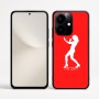 כיסוי בעיצוב אישי עם השם שלך לדגם - Realme Narzo 70 Pro 5G בעיצוב אישה מגוננת