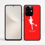 כיסוי בעיצוב אישי עם השם שלך לדגם - Realme Narzo 70 Pro 5G בעיצוב שחקנית כדורגל - אישה