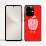 כיסוי בעיצוב אישי עם השם שלך לדגם - Realme Narzo 70 Pro 5G בעיצוב הדפס תפוח