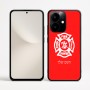 כיסוי בעיצוב אישי עם השם שלך לדגם - Realme Narzo 70 Pro 5G בעיצוב כבאי - תגית
