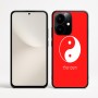 כיסוי בעיצוב אישי עם השם שלך לדגם - Realme Narzo 70 Pro 5G בעיצוב סמל יינג יאנג