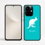 כיסוי בעיצוב אישי עם השם שלך לדגם - Realme Narzo 70 Pro 5G בעיצוב קנגורו