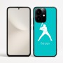 כיסוי בעיצוב אישי עם השם שלך לדגם - Realme Narzo 70 Pro 5G בעיצוב שחקן בייסבול