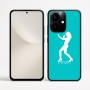 כיסוי בעיצוב אישי עם השם שלך לדגם - Realme Narzo 70 Pro 5G בעיצוב אישה מגוננת