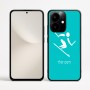 כיסוי בעיצוב אישי עם השם שלך לדגם - Realme Narzo 70 Pro 5G בעיצוב סקי אולימפי