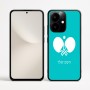 כיסוי בעיצוב אישי עם השם שלך לדגם - Realme Narzo 70 Pro 5G בעיצוב פינג פונג