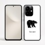 כיסוי בעיצוב אישי עם השם שלך לדגם - Realme Narzo 70 Pro 5G בעיצוב דוב