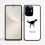 כיסוי בעיצוב אישי עם השם שלך לדגם - Realme Narzo 70 Pro 5G בעיצוב דינוזאור