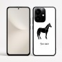כיסוי בעיצוב אישי עם השם שלך לדגם - Realme Narzo 70 Pro 5G בעיצוב סוס