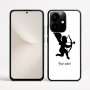 כיסוי בעיצוב אישי עם השם שלך לדגם - Realme Narzo 70 Pro 5G בעיצוב קופידון