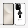 כיסוי בעיצוב אישי עם השם שלך לדגם - Realme Narzo 70 Pro 5G בעיצוב פרח
