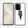 כיסוי בעיצוב אישי עם השם שלך לדגם - Realme Narzo 70 Pro 5G בעיצוב מיקרופון