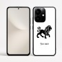 כיסוי בעיצוב אישי עם השם שלך לדגם - Realme Narzo 70 Pro 5G בעיצוב מזלות - אריה
