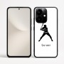 כיסוי בעיצוב אישי עם השם שלך לדגם - Realme Narzo 70 Pro 5G בעיצוב שחקן בייסבול