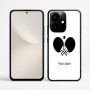 כיסוי בעיצוב אישי עם השם שלך לדגם - Realme Narzo 70 Pro 5G בעיצוב פינג פונג