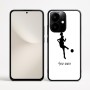 כיסוי בעיצוב אישי עם השם שלך לדגם - Realme Narzo 70 Pro 5G בעיצוב שחקנית כדורגל - אישה