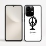 כיסוי בעיצוב אישי עם השם שלך לדגם - Realme Narzo 70 Pro 5G בעיצוב גלובוסי שלום