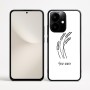 כיסוי בעיצוב אישי עם השם שלך לדגם - Realme Narzo 70 Pro 5G בעיצוב חיטה גלית זהב