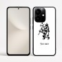 כיסוי בעיצוב אישי עם השם שלך לדגם - Realme Narzo 70 Pro 5G בעיצוב אריה