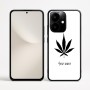 כיסוי בעיצוב אישי עם השם שלך לדגם - Realme Narzo 70 Pro 5G בעיצוב עלה מריחואנה - גראס