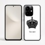 כיסוי בעיצוב אישי עם השם שלך לדגם - Realme Narzo 70 Pro 5G בעיצוב כתר מלכותי