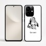 כיסוי בעיצוב אישי עם השם שלך לדגם - Realme Narzo 70 Pro 5G בעיצוב סנטה קלאוס